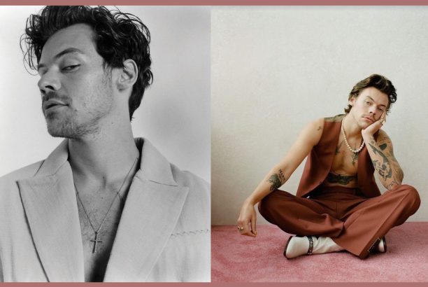 stiliaus įkvėpimas pagal harry styles