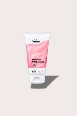 Kremca white jasmin – rankų kremas sausai, šiurkščiai ir suskeldėjusiai odai 150 ml. (absolute care)